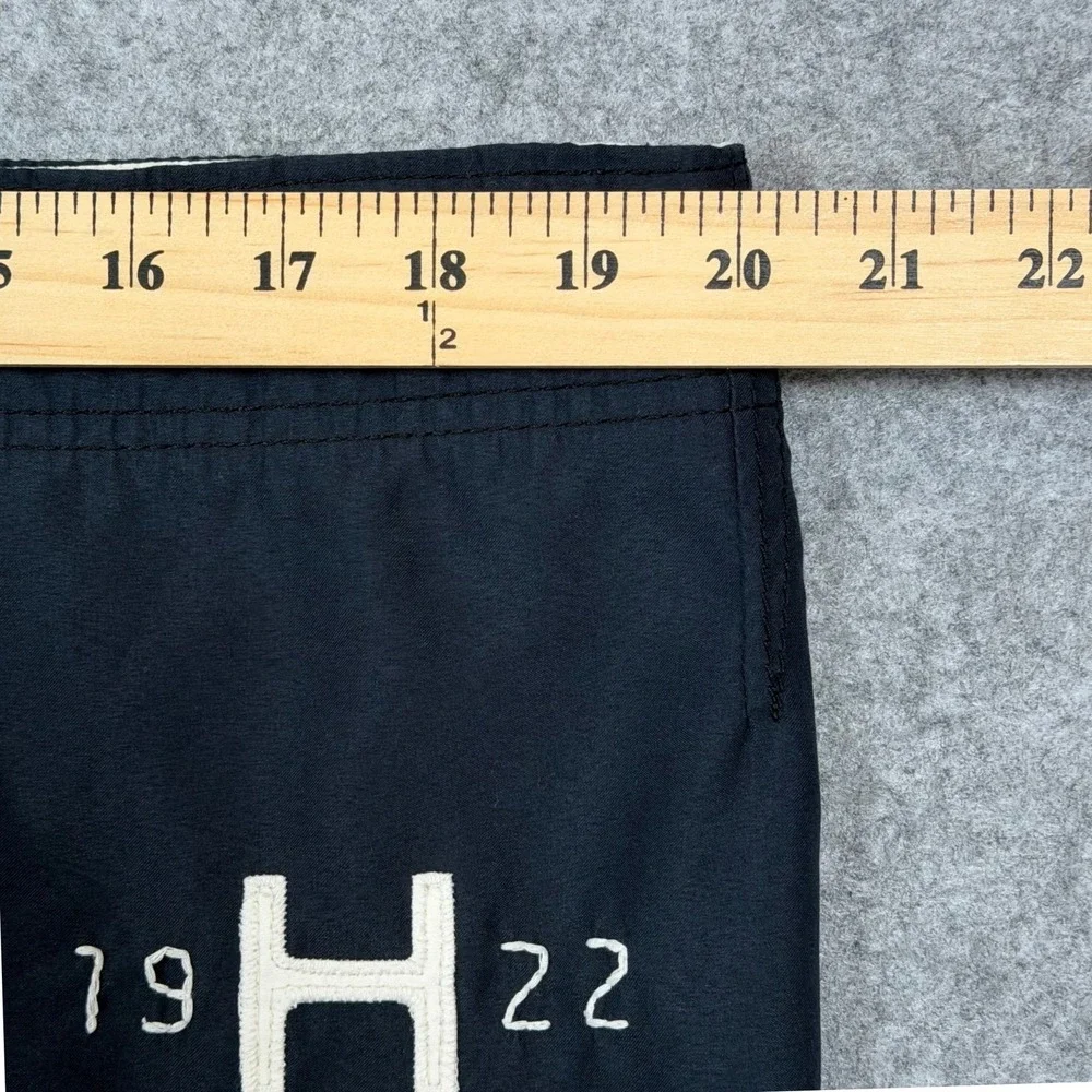 VTG Y2K Hollister Men XL Cargo Board Shorts Navy Blue Swim Trunks 1922